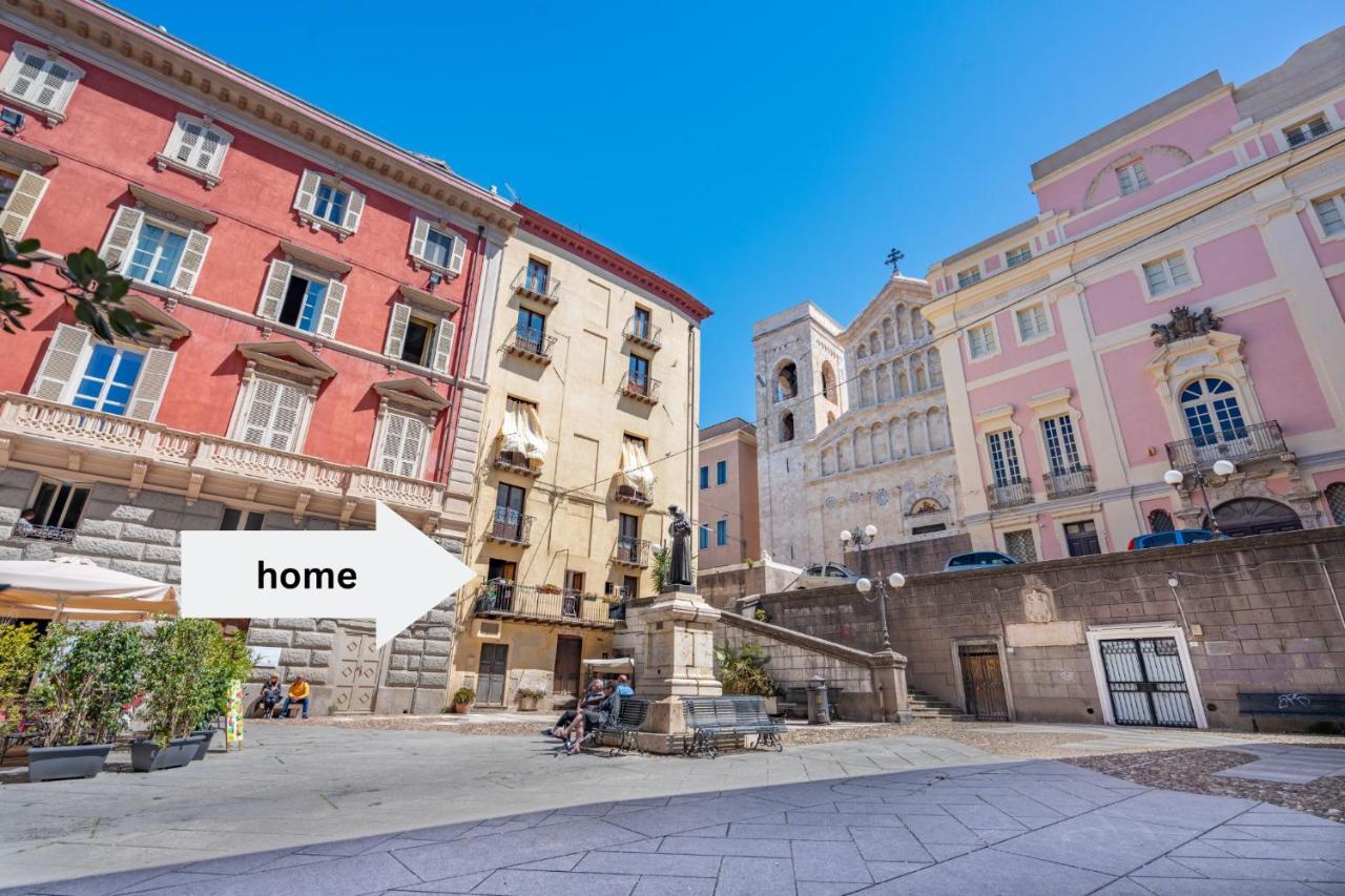 Una Splendida Vista Sulla Cattedrale - Wifi - Ac Cagliari Bagian luar foto